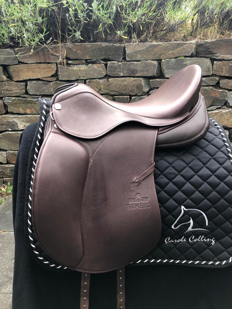 Sommer Somero Elegance 17,5" Moro Dressursattel