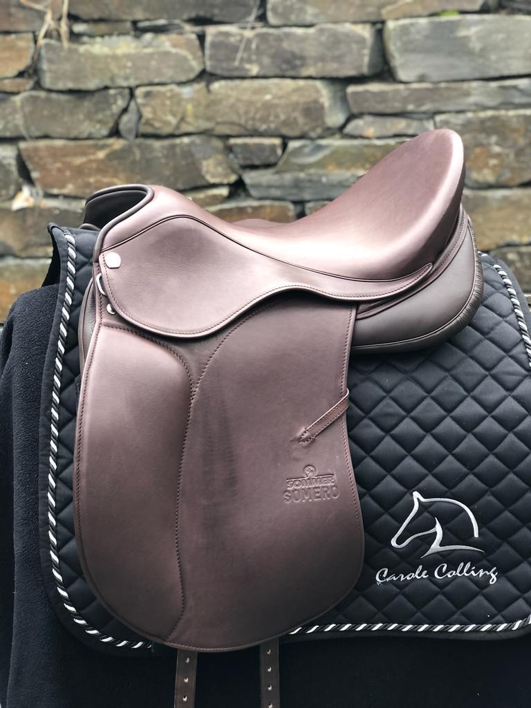 Sommer Somero Elegance 17,5" Moro Dressursattel